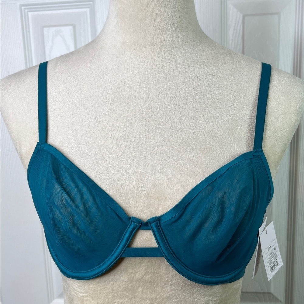 Auden - Women's Mesh Unlined Demi Bra Size 36A